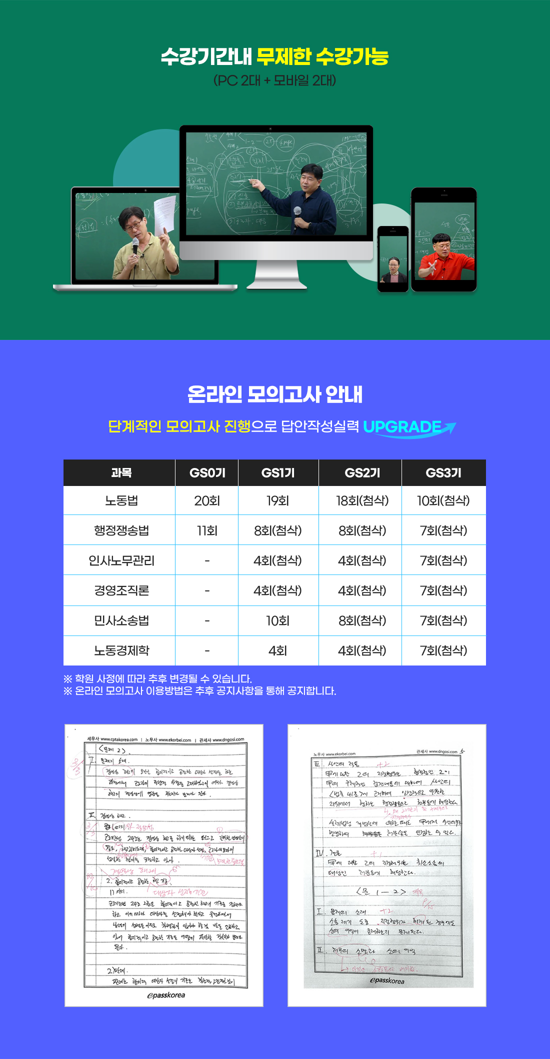 공인노무사 2차 얼리버드 All Full Package