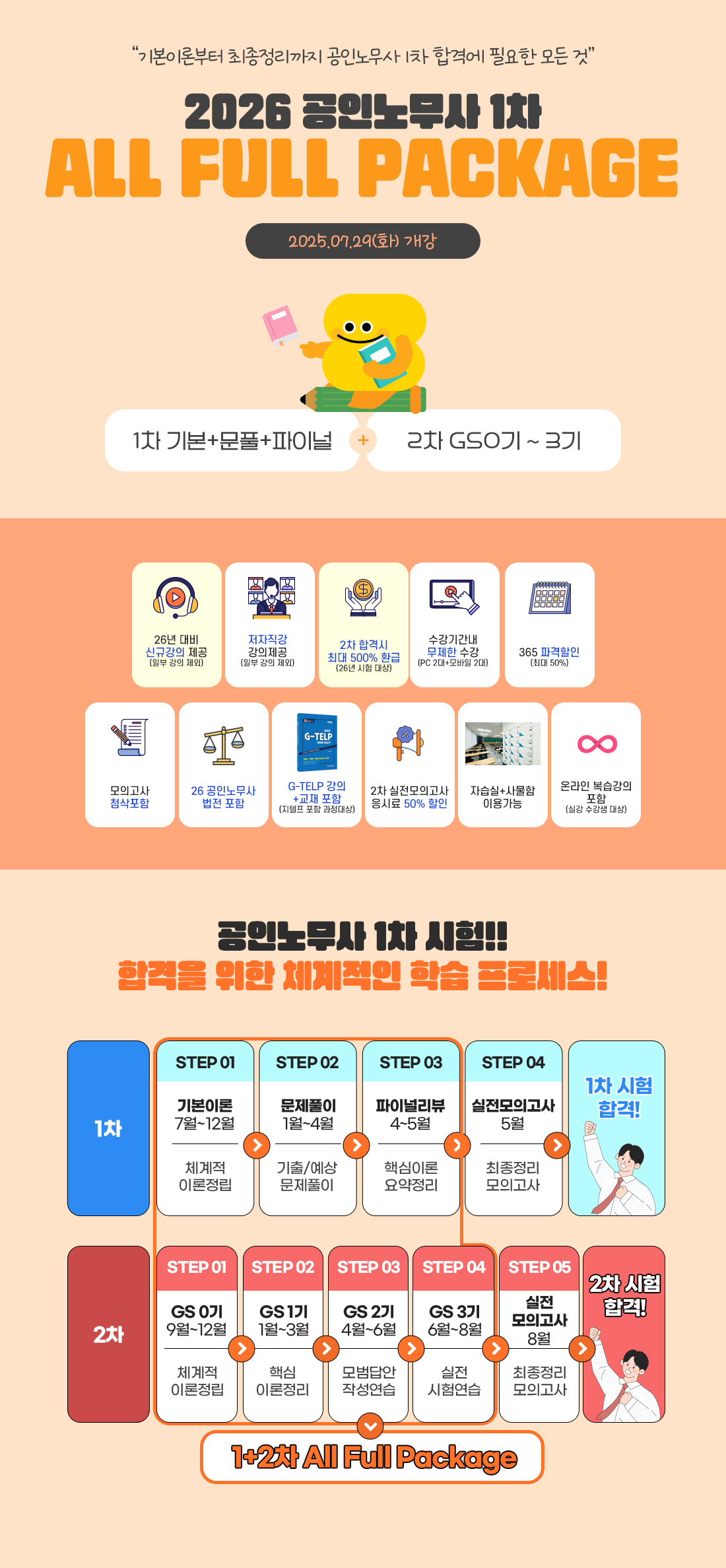 2026 공인노무사 1+2차 All Full Package