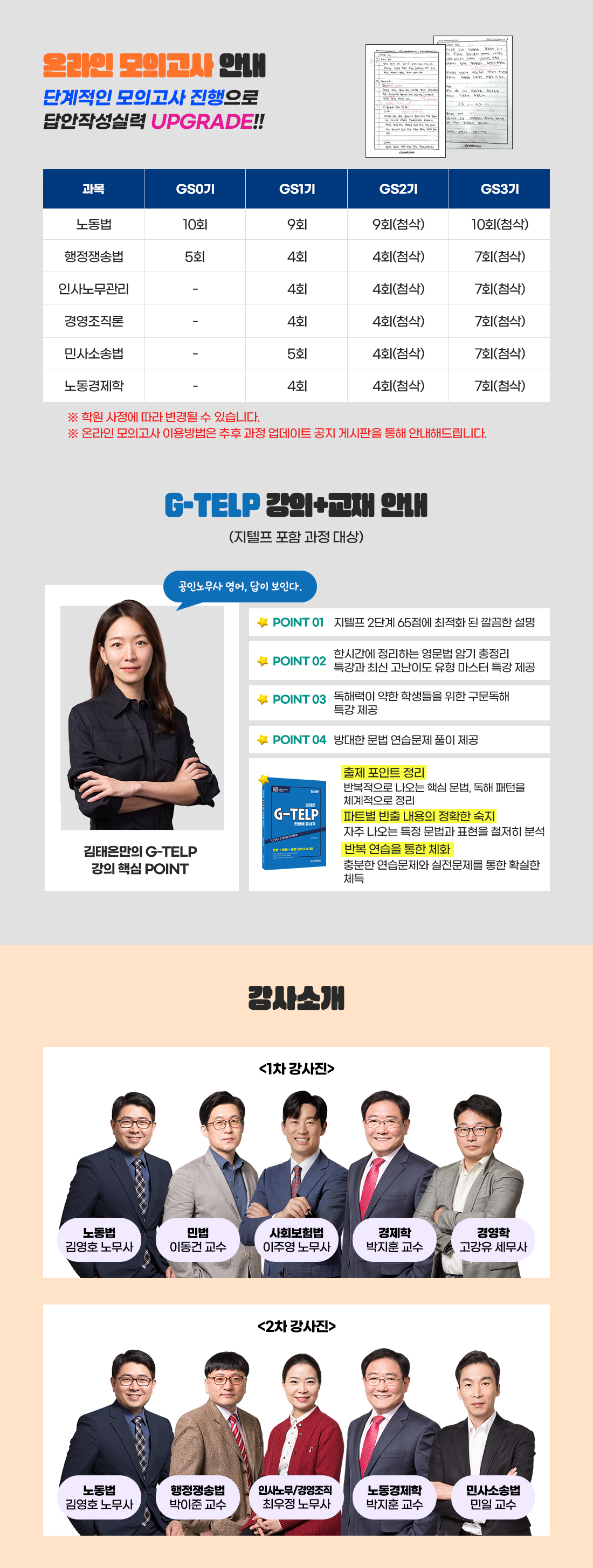 2026 공인노무사 1+2차 All Full Package
