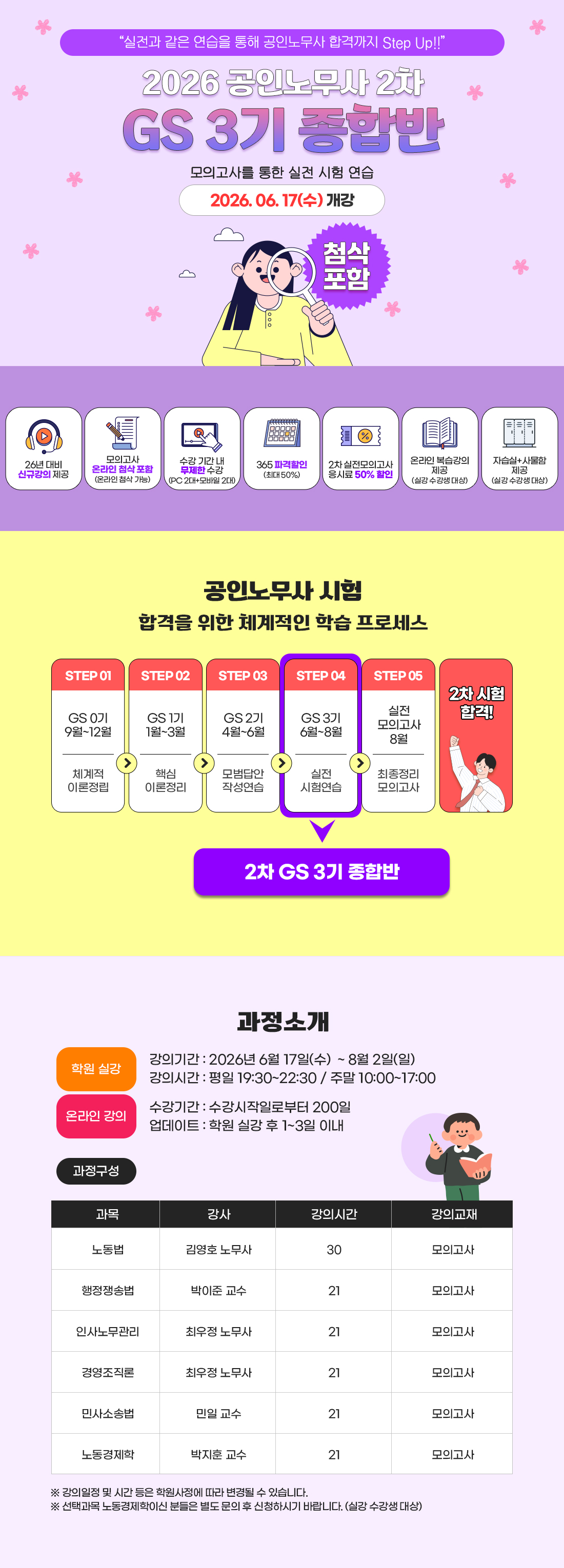 2025 공인노무사 2차 GS 3기 종합반
