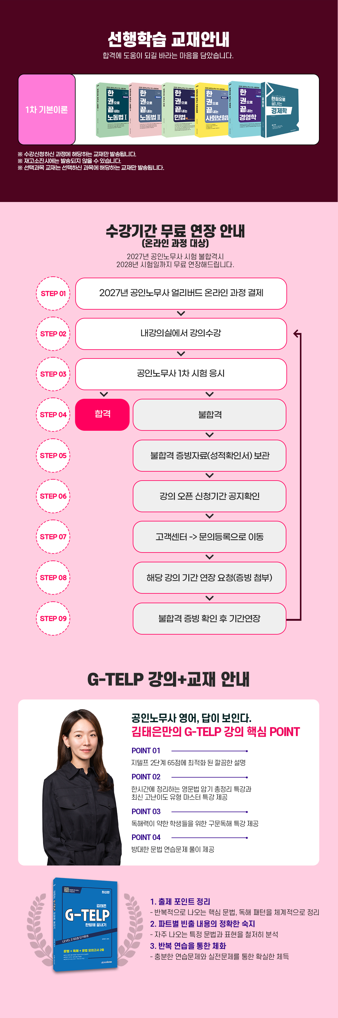 2027년 공인노무사 1차 시험대비 얼리버드 All Full Package