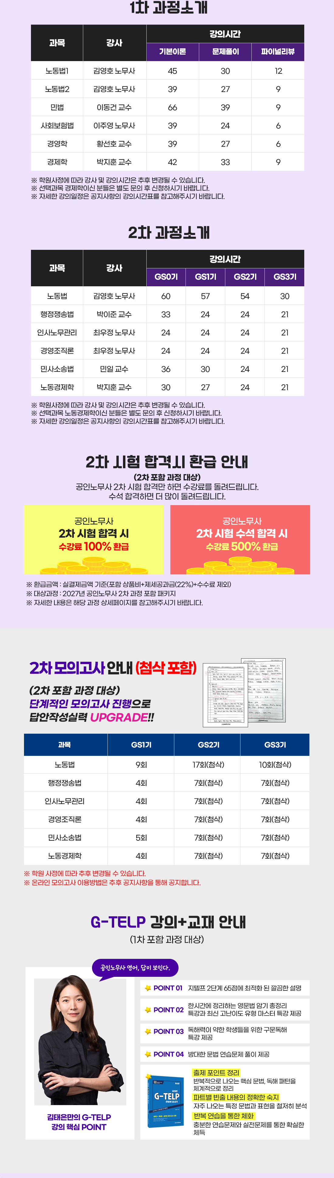 안심수강 1+2차 패키지